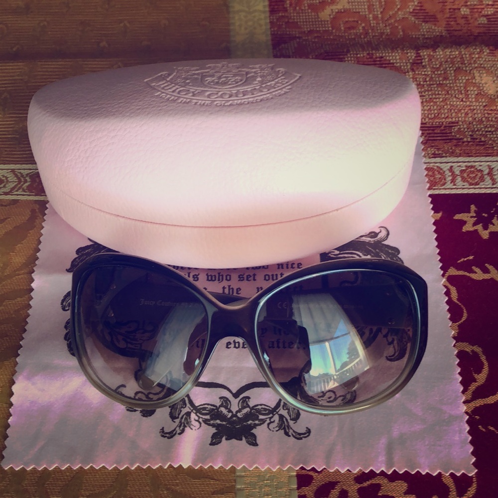 Juicy couture light brown/tan color sunglasses